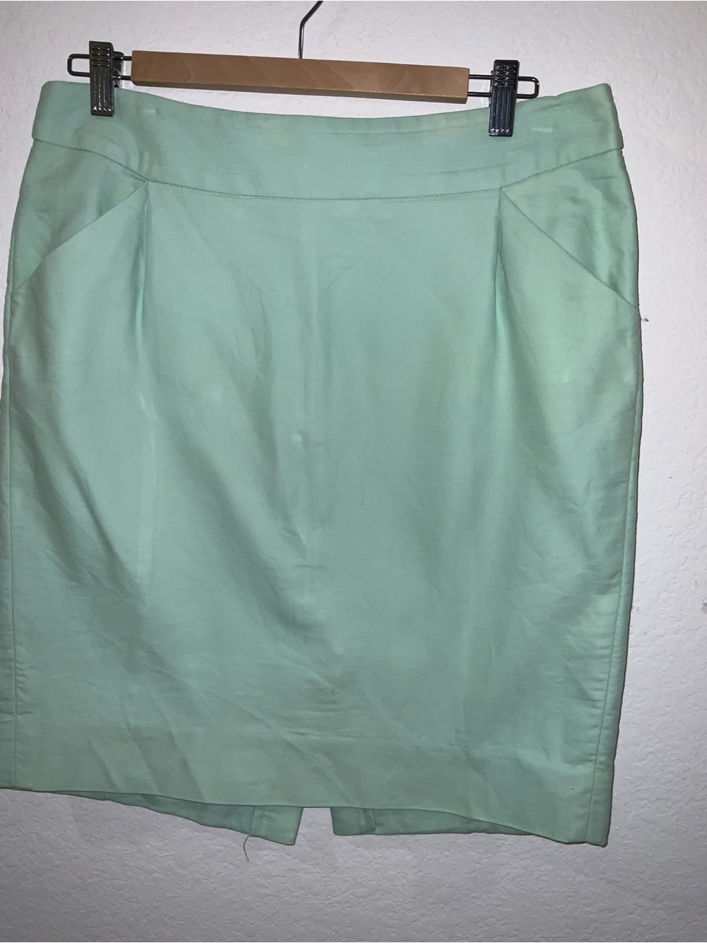 J. Crew Mint Pencil Skirt